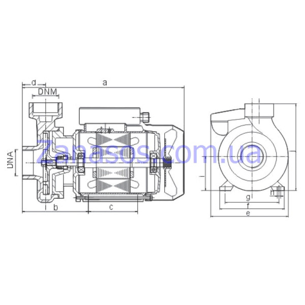 Насос центробежный Euroaqua 2DK20