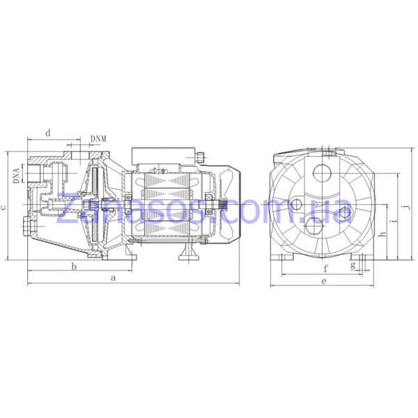 Насос центробежный Euroaqua JET100A (a)