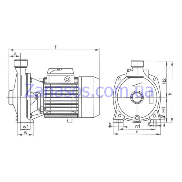 Насос центробежный Euroaqua CPm158