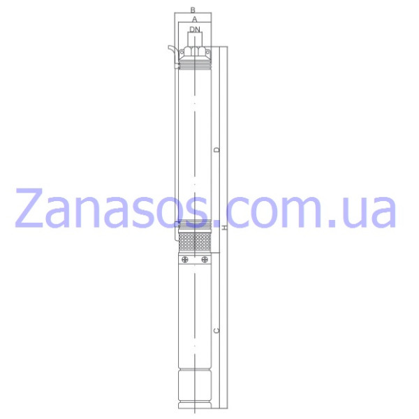 Скважинный насос Euroaqua 100QJD204-1.1