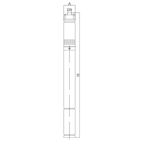 Скважинный насос Euroaqua 2QGD 1-50-0.28 "IGLA"