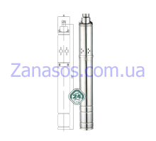 Скважинный насос Euroaqua 3QGD1.2-60-0.75