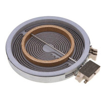 Конфорка двухзонная для стеклокерамической плиты универсальная, 1700W/700W (EGO 10.58211.004) - COK052UN / C00525921 / 481281718742