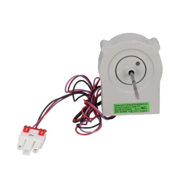 Двигатель вентилятора для холодильника LG (ODM-001F-2F24, 13V, 3.25W) - EAU60694514 / EAU60694501