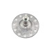 Фланец барабана для стиральной машины Electrolux, под 6203 (ведущий, вал 17x11мм, алюминий) (N2)