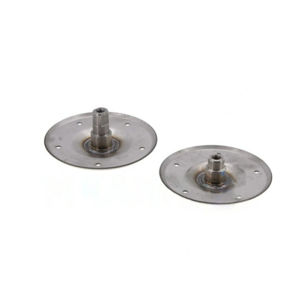 Комплект фланцев для стиральной машины Whirlpool AWT (ведомый + приводной), нержавейка