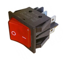 Кнопка Jinghan KCD4 широкая (250V, 25A, 6 контактов)
