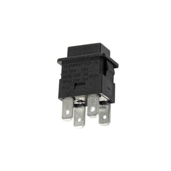 Кнопка питания для пылесоса Zelmer (ArcoElectric 1139 / SOKEN PS23-16, 250V 16A) - 07.0428 / 00637493