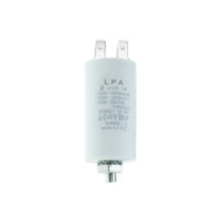 Конденсатор робочий CBB60 2 мкФ 450V, с болтом (клеммы)