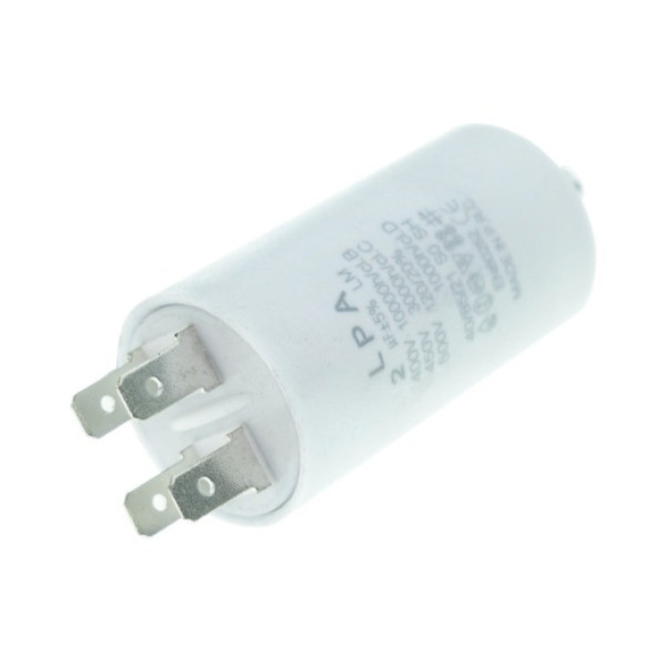 Конденсатор робочий CBB60 2 мкФ 450V, с болтом (клеммы)
