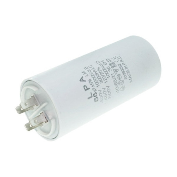 Конденсатор робочий CBB60 55 мкФ 450V, с болтом (клеммы)