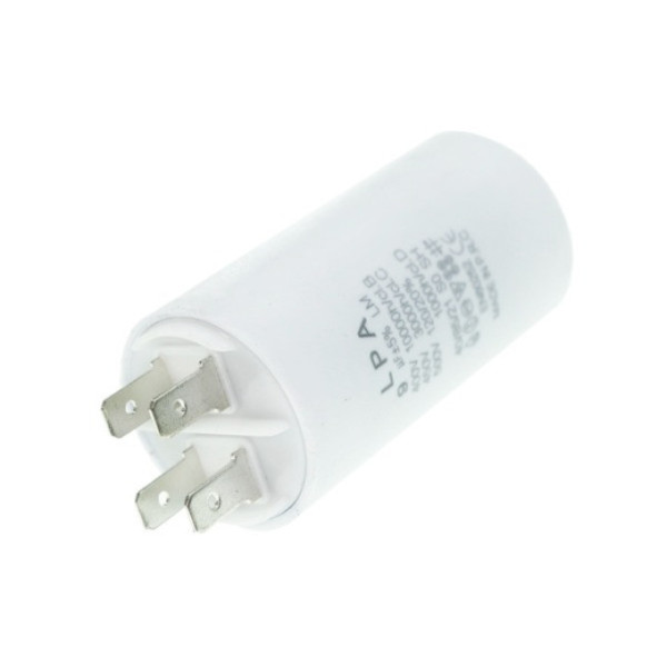 Конденсатор робочий CBB60 9 мкФ 450V, с болтом (клеммы)