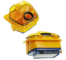 Контейнер-пылесборник для пылесоса Rowenta Compacteo Ergo Cyclonic (желтый, в сборе) - RS-RT900110