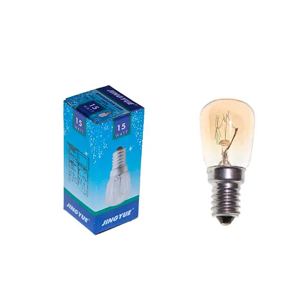 Лампа для холодильника JINGYUE (E14, 240V, 15W), универсальная