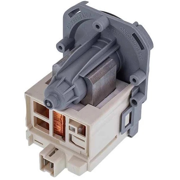 Насос (котушка) для пральної машини Electrolux (Askoll M235 RS0813, 40W), 3 клямки, клемник під фішку знизу - 1326630009