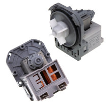 Насос (катушка) для стиральной машины Electrolux (P25-1E, 40W), 3 защелки, клеммы снизу, аналог 1326630009 (Китай)