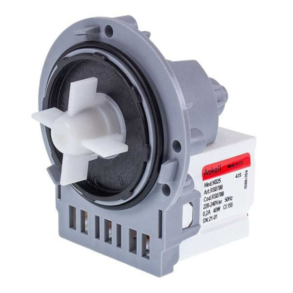 Насос універсальний (котушка) Askoll M231 XP (Cod. 296003) / M325 (RS0788), 40W, під три саморізи, клеми знизу - C00144997 (оригінал)