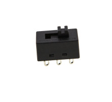 Переключатель ползуночный, 2 позиции (ON-ON), 6 контактов (250V 8А)