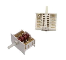 Переключатель режимов плиты Amica, Hansa (Dreefs 5HE/074), 7 поз., ручка 19 мм - 8009532 / COK303AA