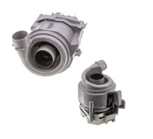 Помпа циркуляционная для посудомоечных машин Bosch-Siemens, с нагревателем - 12019637 / 12014090 (зам. 755078)