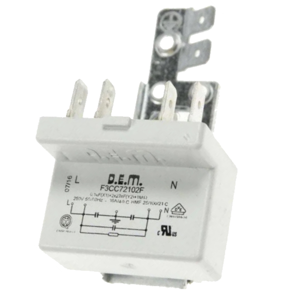 Мережевий фільтр для пральної машини Beko (DEM F3CC72102F) - 2707050100