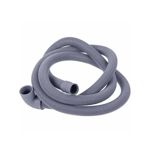 Шланг сливной для стиральной машины Ariston, Indesit, L=2 м (d=28 мм / 20 мм) - C00027466