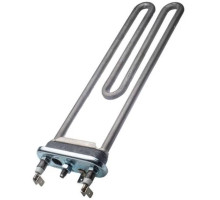 ТЭН 1950W L=245 мм для стиральной машины, без бортика, с отверстием (Thermowatt)