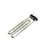 ТЕН 1950W L=231 мм для пральної машини Indesit, з бортиком (Kawai) - C000275764