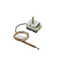 Термостат Prodigy TR/711-N для тепловой техники (400V 16(4)A, 0-150°C, L кап=0.95 м, колба 73 x 6.5 мм, ручка 23 мм x 4.6 мм)