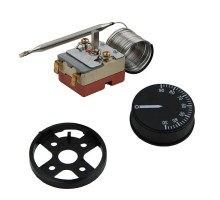 Термостат Whicepart MC01F10-UR для бойлера (400V 10A (250V 16A), 30-90°C, L кап=2.5 м, колба 82 x 6 мм), с ручкой
