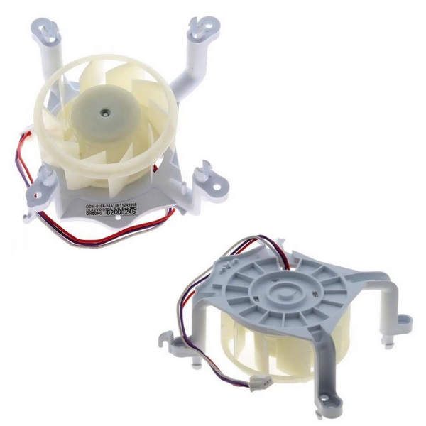 Вентилятор для холодильника Whirlpool (ODM-016F-34A1, 12V, 0.05A) - 481010757324 / W11249966