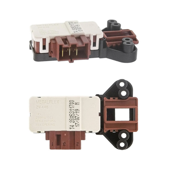 Замок дверей для пральної машини Beko (Metalflex ZV-446 T4) - 2805311700 (аналог 2805311600 / 2805310200 / 2805310800)