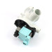 Насос для стиральной машины Siemens, Bosch, с патрубком-"переливом" (Mainox 30W) - 00141326 / 00142154 / 00144487 / 163SI12