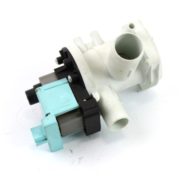 Насос для стиральной машины Siemens, Bosch, с патрубком-"переливом" (Mainox 30W) - 00141326 / 00142154 / 00144487 / 163SI12
