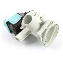 Насос для стиральной машины Siemens, Bosch, с патрубком-"переливом" (Mainox 30W) - 00141326 / 00142154 / 00144487 / 163SI12