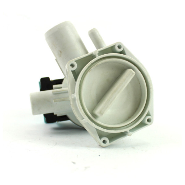 Насос для стиральной машины Siemens, Bosch, с патрубком-"переливом" (Mainox 30W) - 00141326 / 00142154 / 00144487 / 163SI12
