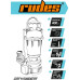 Насос каналізаційний DRF1100MIXERF "Rudes"