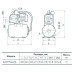 Насосная станция AUDP750A/24L "NPO"