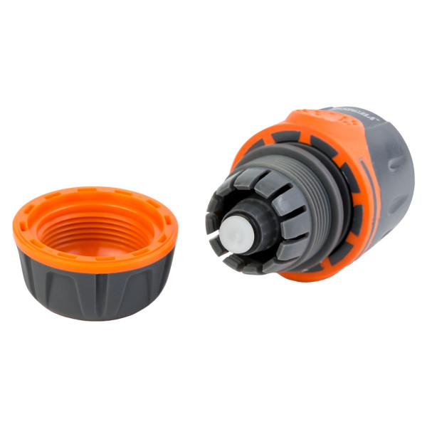 Коннектор 1/2" быстросъёмный для шланга 1/2" аквастоп FLORA