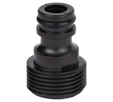 Адаптер для коннектора 1/2" с наружной резьбой 3/4" GRAD