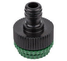Адаптер для коннектора 1/2" с внутренней резьбой 1/2"×3/4"×1" GRAD
