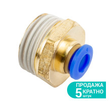 Штуцер цанговый Ø6мм МТ 1/2" SIGMA
