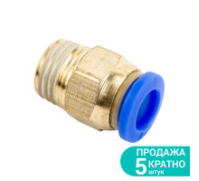 Штуцер цанговый Ø8мм МТ 1/4" SIGMA