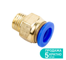 Штуцер цанговый Ø10мм МТ 1/4" SIGMA