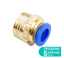 Штуцер цанговый Ø10мм МТ 1/2" SIGMA