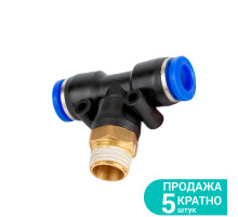 Штуцер цанговый Ø10мм МТ 3/8" SIGMA
