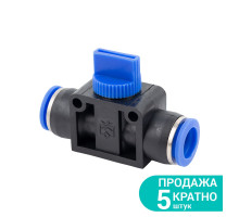 Соединение цанговое Ø6×6мм SIGMA