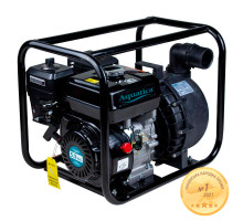 Мотопомпа 7.5л.с. Hmax 30м Qmax 38м³/ч для агрессивной среды AQUATICA