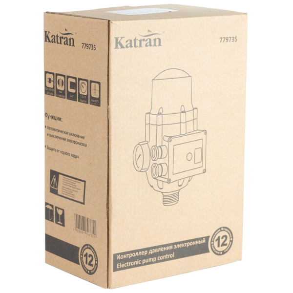 Контроллер давления электронный 1.1кВт Ø1" рег давл вкл 1.5-3.0 bar WETRON DSK-2.1