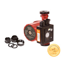Насос циркуляционный энергосберегающий 5-45Вт Hmax 6м Qmax 50л/мин Ø1½" 130мм + гайки Ø1" AQUATICA